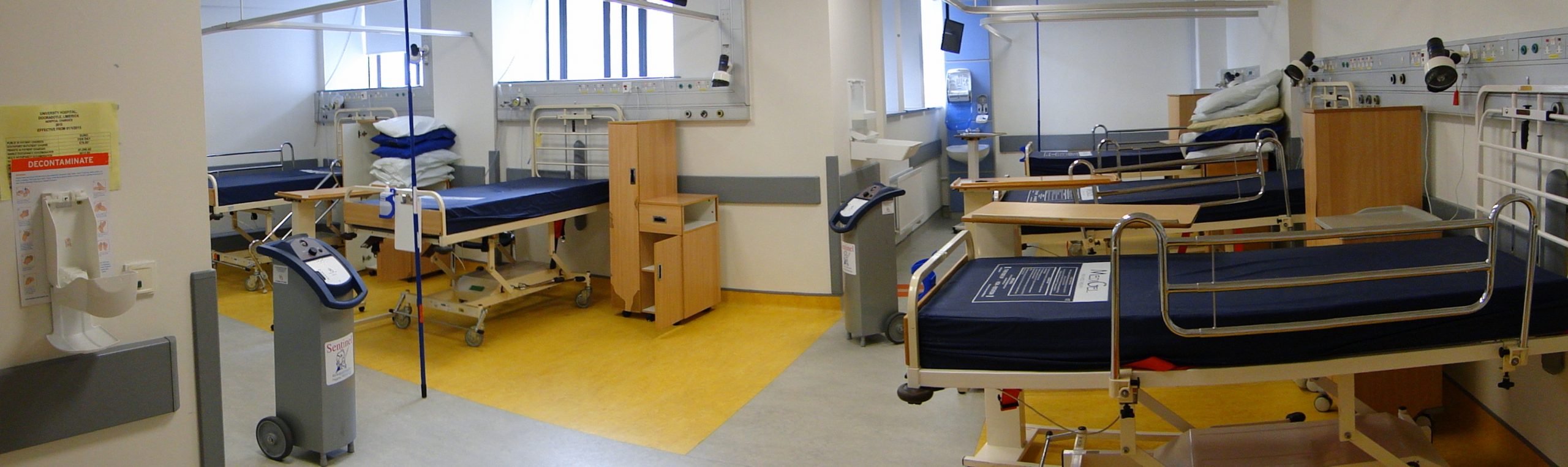 Large Ward Decontamination